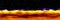 Abstract panoramic oil art brush strokes orange yellow desert landscape with night starry sky