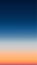 Abstract panoramic view of sunrise gradient mesh over ocean. Nothing but sky and water. Beautiful serene scene. Vector illu