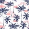 Abstract paradise island seamless pattern