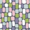 Abstract  pattern of colored pastel squares and rectangles