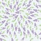 Abstract pattern with lavender on a light background.