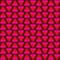 Abstract pattern of pink and red shimmering hearts and stripes
