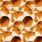 Abstract pattern of warm gold color with honey beeswax. Bee honey pattern with sweet circles