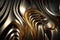 Abstract Pattern Waves of Liquid Metal: A Futuristic Representation of Fluidity and Dynamism, Generated by AI