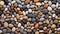 Abstract Pebble Texture: Earthy Color Palettes And Optical Illusions