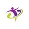 Abstract people Herbal health and medicine logo