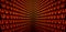 Abstract Perspective of a Symmetry 3D Architectural lines in Copper Red Color