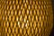 Abstract photo of a bamboo stripe lamp