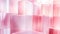 Abstract pink background with translucent cubes. Elegant simplicity embodied in geometric shapes. A visual
