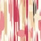 Abstract pink and beige pattern with elongated shapes and drippy paint splatters (tiled)