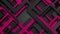 Abstract pink black paper cut stripes corporate video animation
