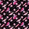 Abstract Pink decorative surface pattern