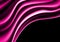 Abstract pink fabric satin wave on black blank space for text place background modern luxury background vector
