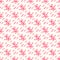 Abstract pink hourglass on a white background seamless pattern illustration