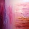 Abstract Pink Impasto Texture Painting On Wall