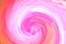 Abstract pink and orange whirlpool pattern background