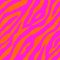 Abstract pink and orange zebra striped textured seamless pattern background