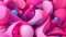 Abstract pink plastic background. Art ballon core. Trendy texture