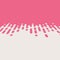 Abstract pink Rounded Lines Halftone Transition Vector