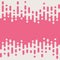 Abstract pink Rounded Lines Halftone Transition Vector Background