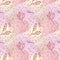 Abstract pink seamless pattern. Texture background for wallpaper, fabric. Twigs, shapes and brush stripes