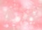 Abstract pink sky bokeh background with bubbles