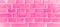 Abstract pink white painted colored damaged rustic grunge brick wall, masonry, brickwork texture background banner wallpaper