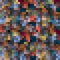 Abstract pixel background