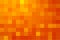 Abstract pixel orange background. Gold geometric texture from squares. Vector illustration