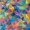 Abstract polygonal background. Vector illustration decorative background design