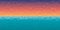 Abstract polygonal sunset over sea vector background