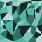 Abstract Polygons green Background