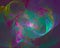 Abstract power fractal motion nebula effect paint dream , backdrop science