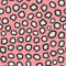 Abstract print. Imitation leopard spots. Color seamless