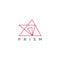 Abstract Prism polygonal Logo Icon Design Template