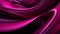 Abstract Purple Background With Luminous 3d Objects And Flowing Fabrics