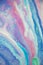 Abstract Purple, Blue and Pink Marbled Background and Texture