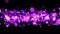 Abstract Purple Blurred Bokeh Background.4k Purple Bokeh Animation.