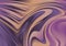 Abstract Purple and Brown Curvature Ripple Lines Background