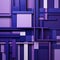 Abstract Purple Chromatic Sculptural Slabs: A De Stijl Artwork By Adele