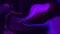 Abstract Purple Color Glowing Liquid Fluid Background Animation.