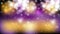 Abstract Purple and Gold Defocused Lights Background Vector