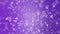 Abstract purple holiday background with animated bokeh lights