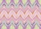 Abstract Purple pink green Zigzag pattern.