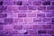 Abstract purple rough grunge brick wall