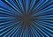 Abstract radial zoom speed blue line on black vector