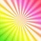 Abstract radiant rainbow background