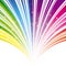Abstract rainbow color stripe background