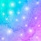 Abstract rainbow galaxy gradient watercolor texture background.