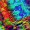 Abstract rainbow kaleidoscope psychedelic background